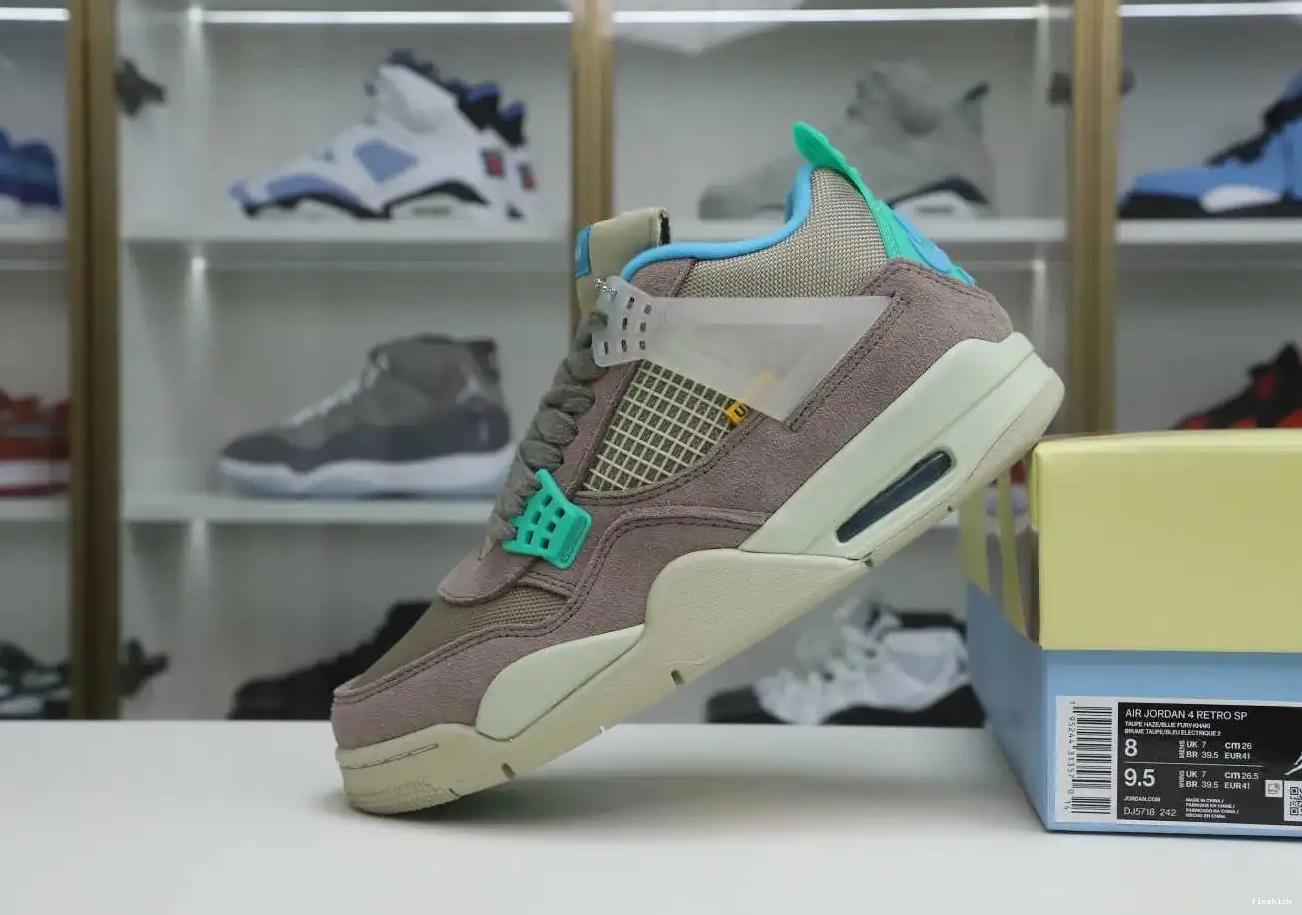 LA RETRO 'TAUPE AIR HAZE' JORDAN 4 X UNION 0519